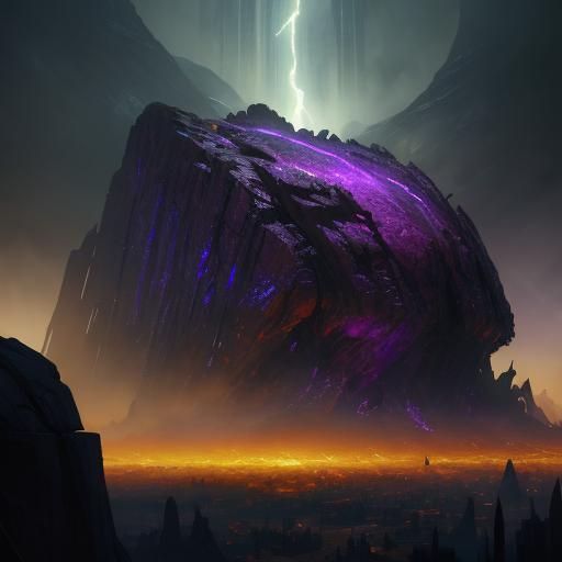 God's Meatloaf Recipe: Dark Fantasy Concept Art