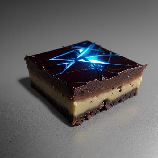 Hyper-Realistic Macro Photograph of a Candy Bar