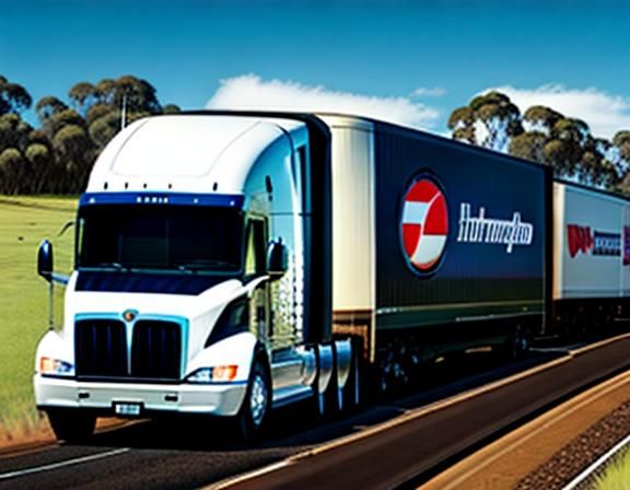 Australian Kenworth Road Train Outback