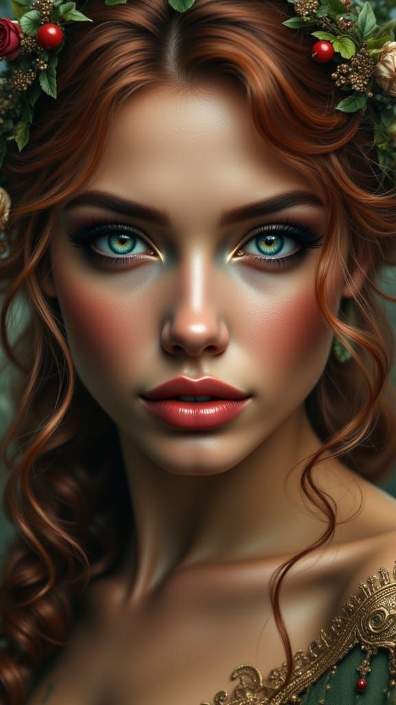 Masterpiece Portrait of a Captivating Woman