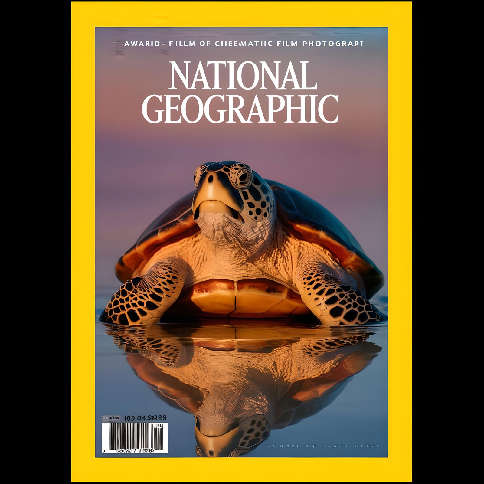 Hawksbill Turtle Graces National Geographic Cover