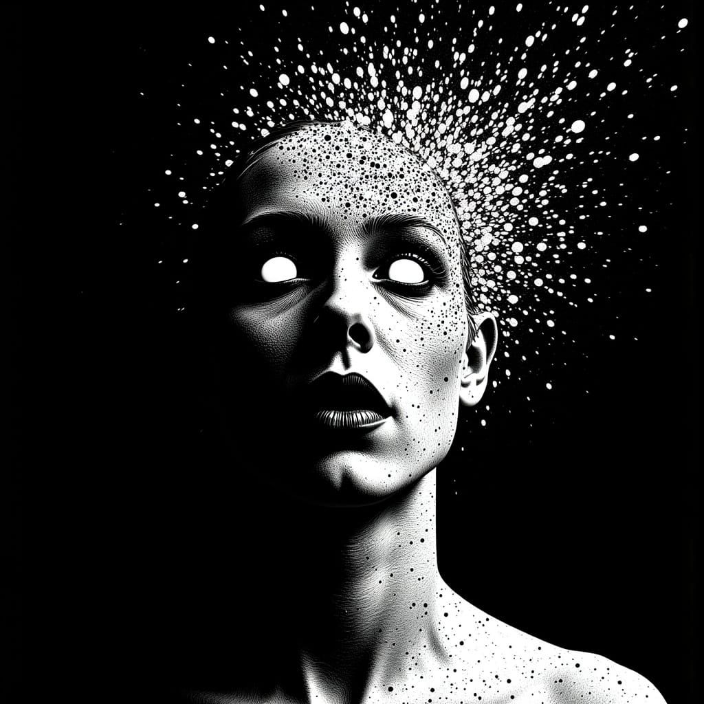 Ominous Portrait of a Nightmare