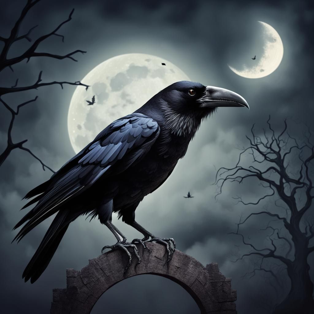 Evil Scarecrow on Halloween Night