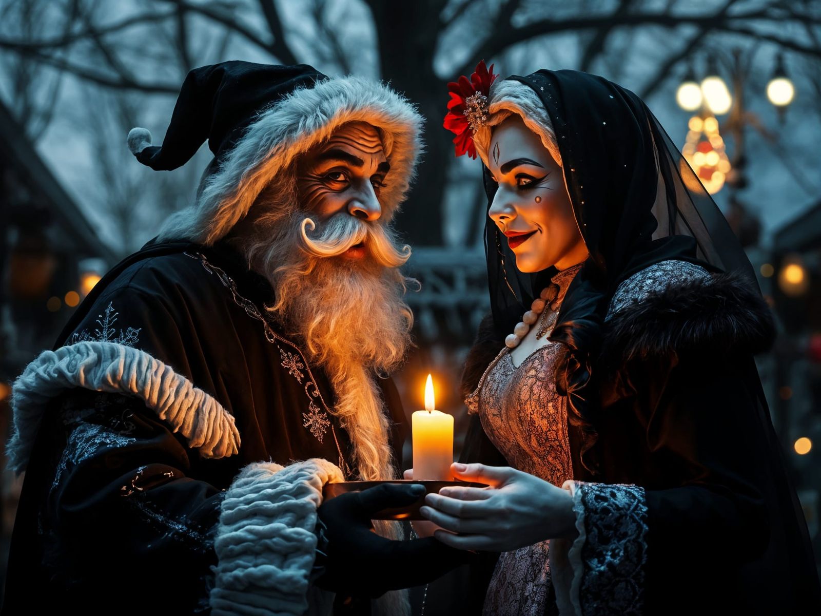 Papa Lazarou Abducts Bride on Merry Christmas Eve