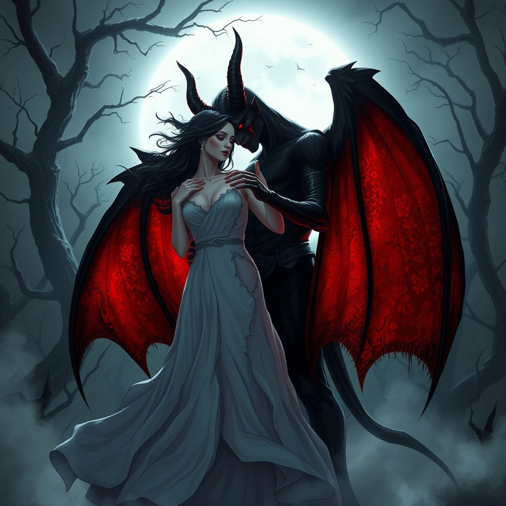 Dancing with the Devil in Anime Style