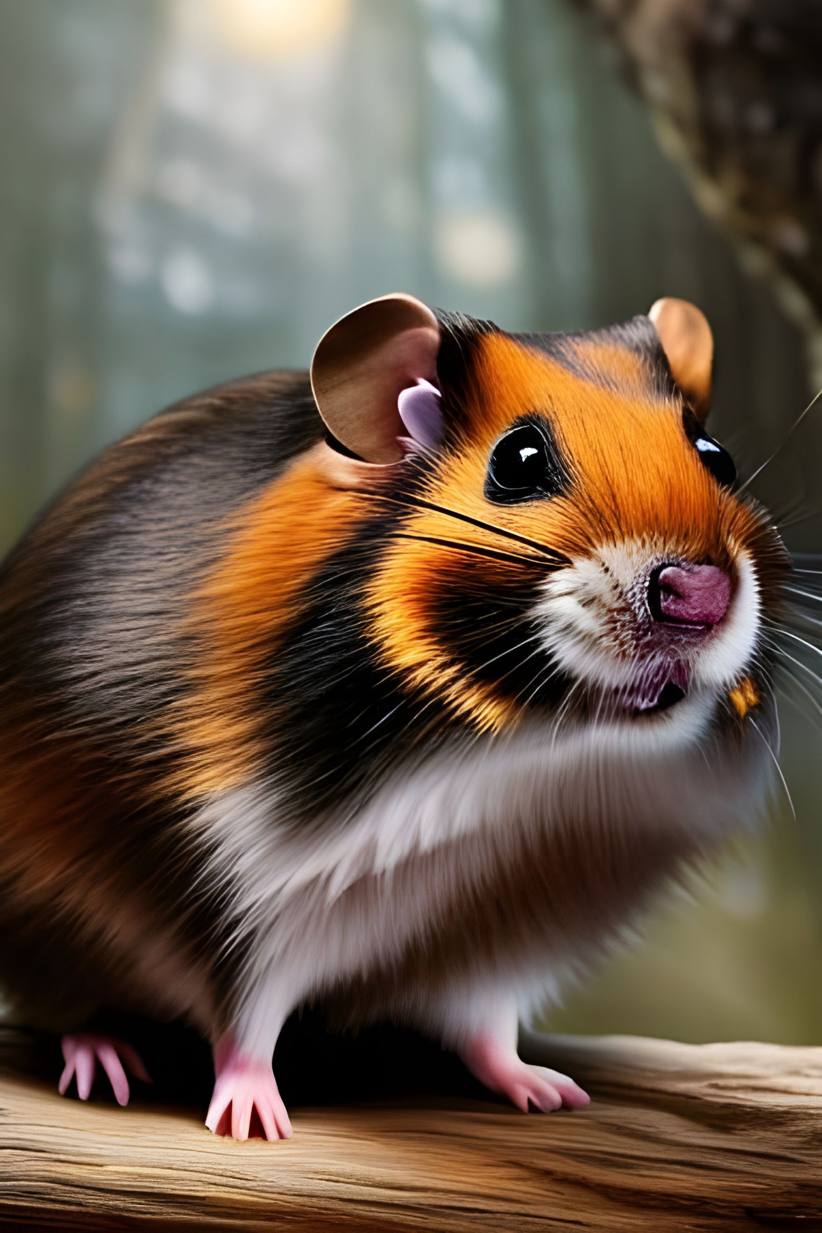 wild hamster