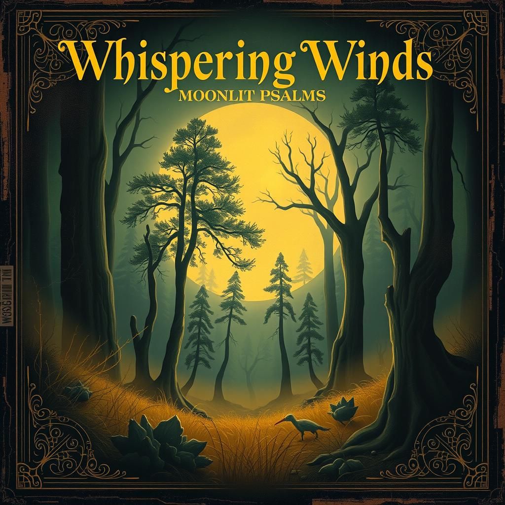 Mystical Album Cover for Whispering Winds Band