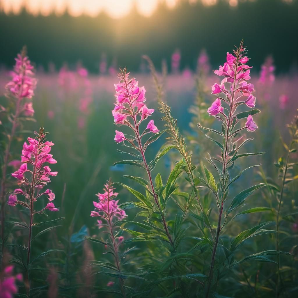 Rosebay Willowherb in Finland: Dreamy Nature Photography