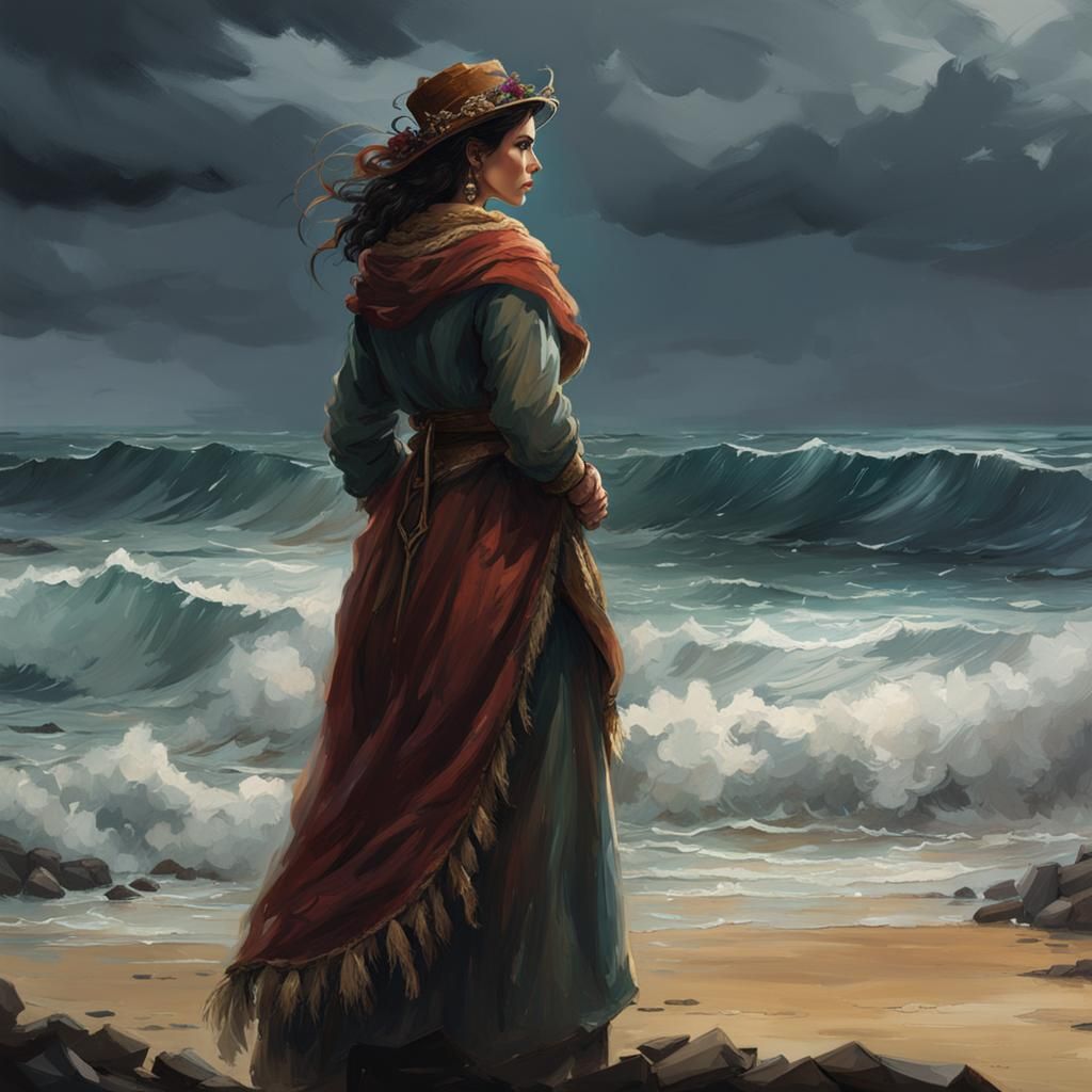 The fisherman's Wife - Waiting for his safe return