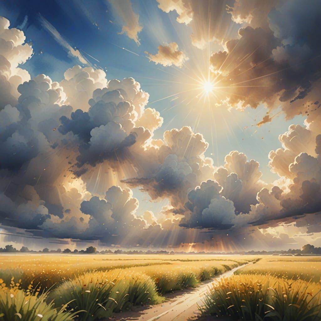 Fools Rush In: Ethereal Watercolor Concept Art