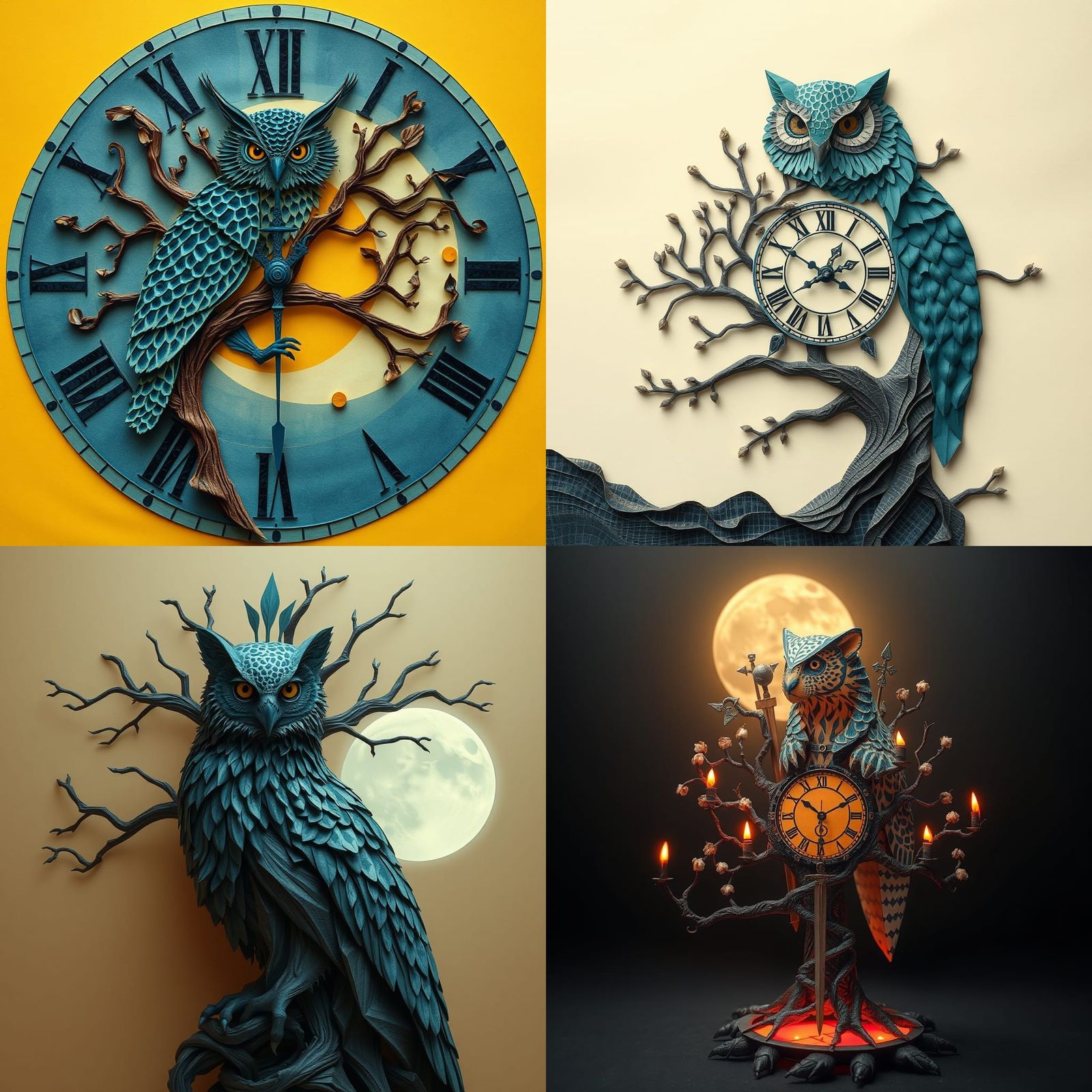 Origami Owl Leopard King of Time