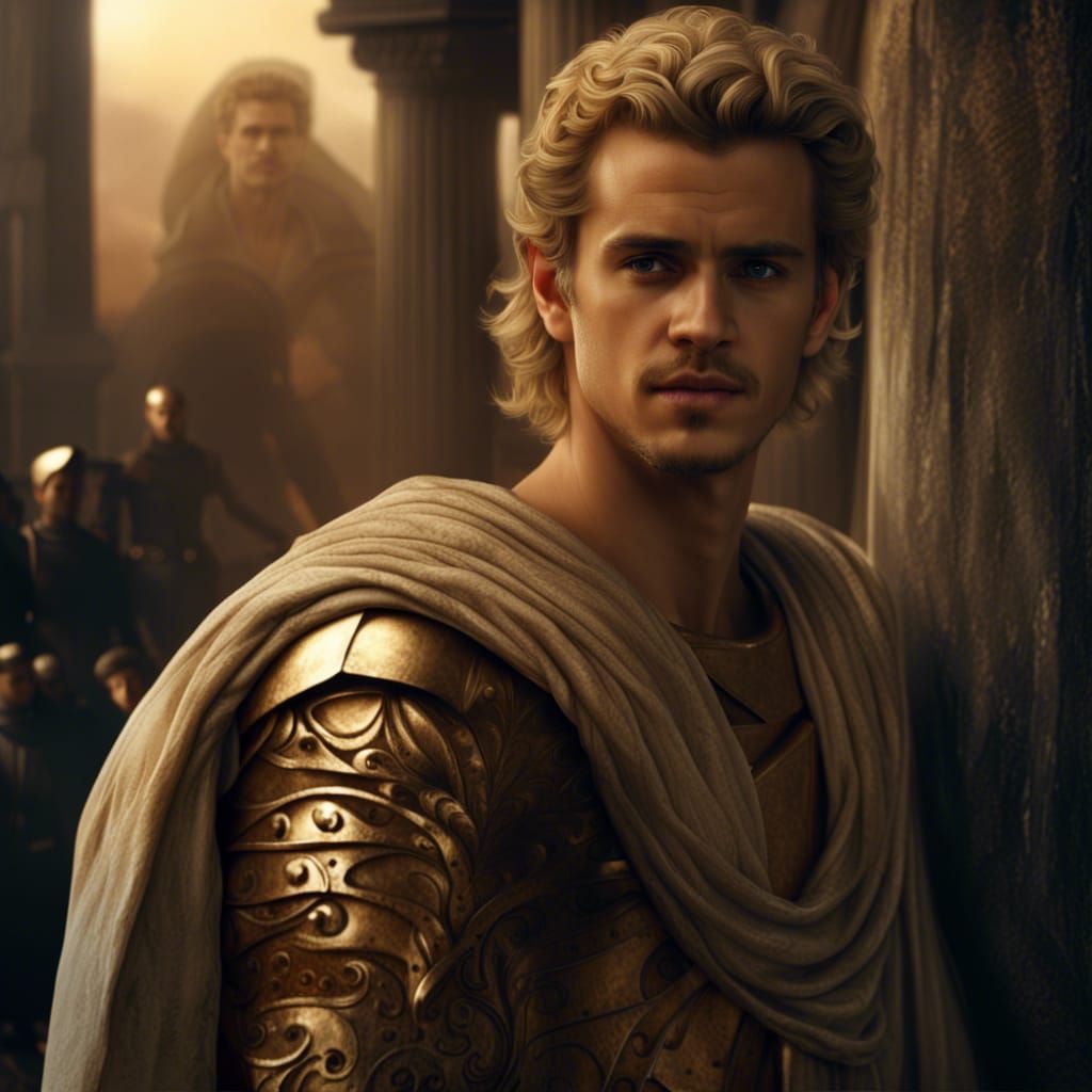 Blond Apollo: A Digital Matte Painting