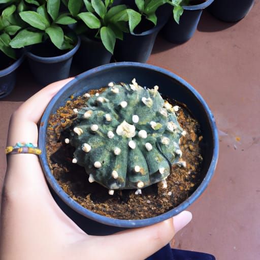 Repeating Jack-o'-Lantern and Cactus Pattern