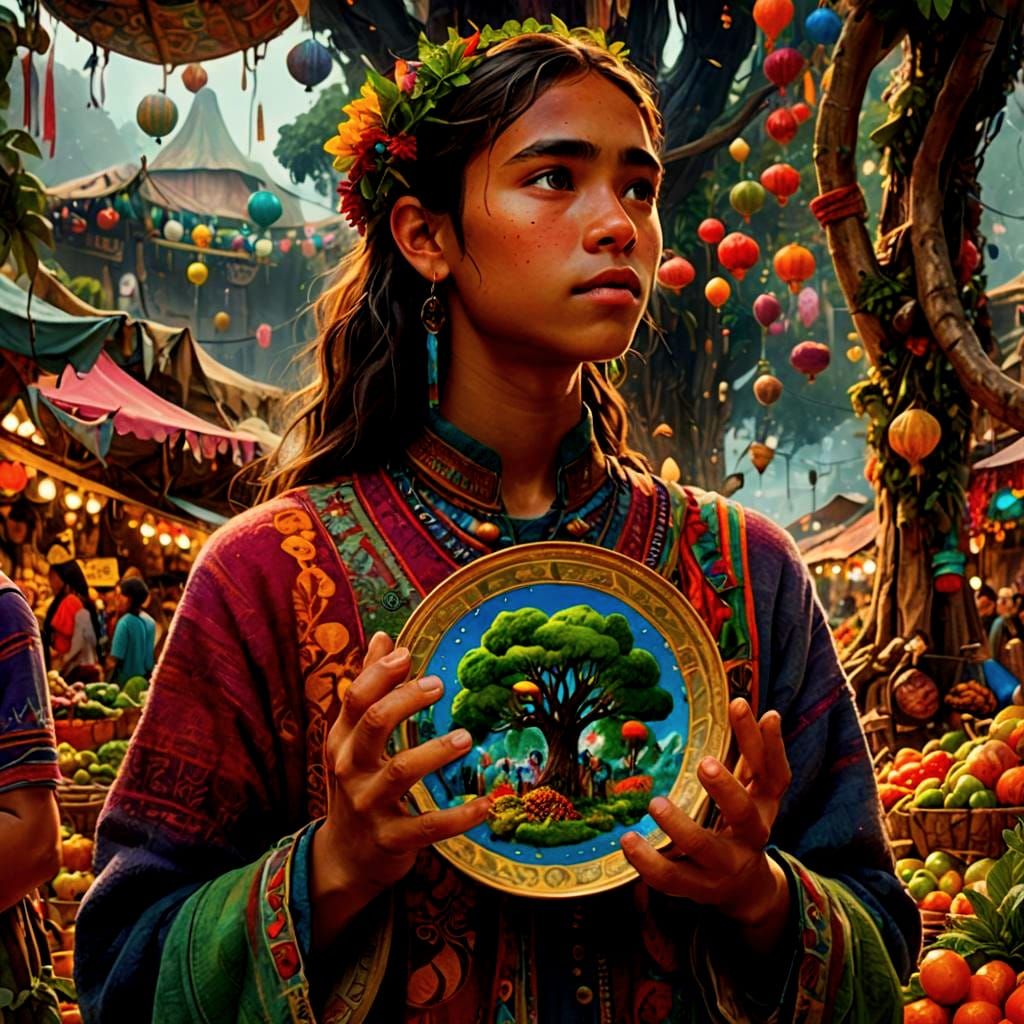 Global Citizen Collage: Fantastical Concept Art