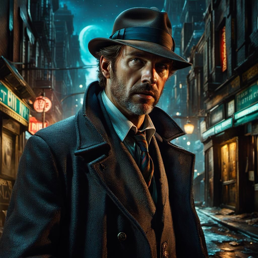 The Detective on the Lookout.