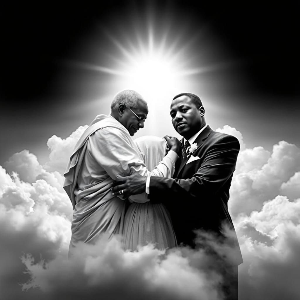 Ethereal Leaders Unite in Heavenly Harmony