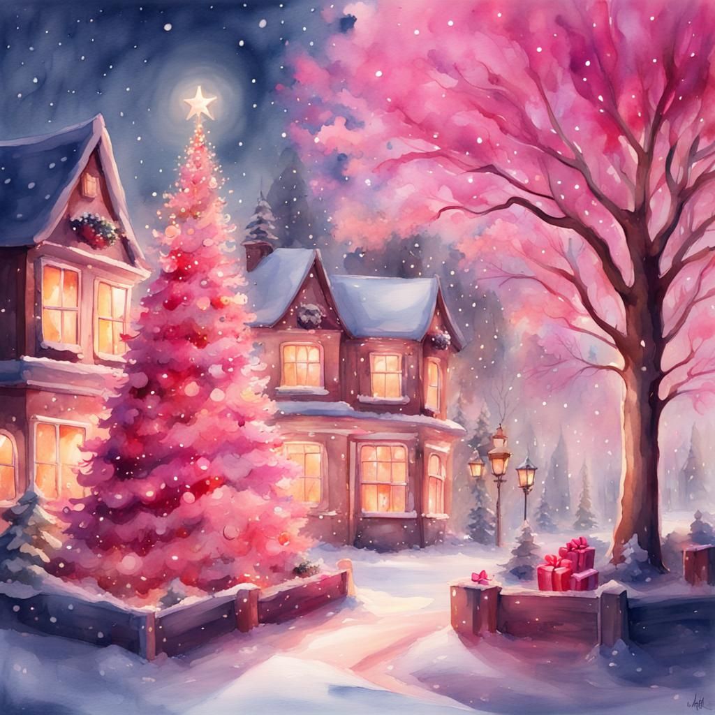 Pink Christmas