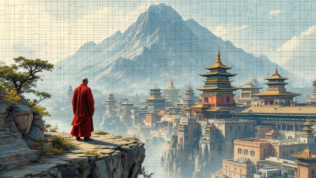 Technical Blueprint of a Monastic Landscape