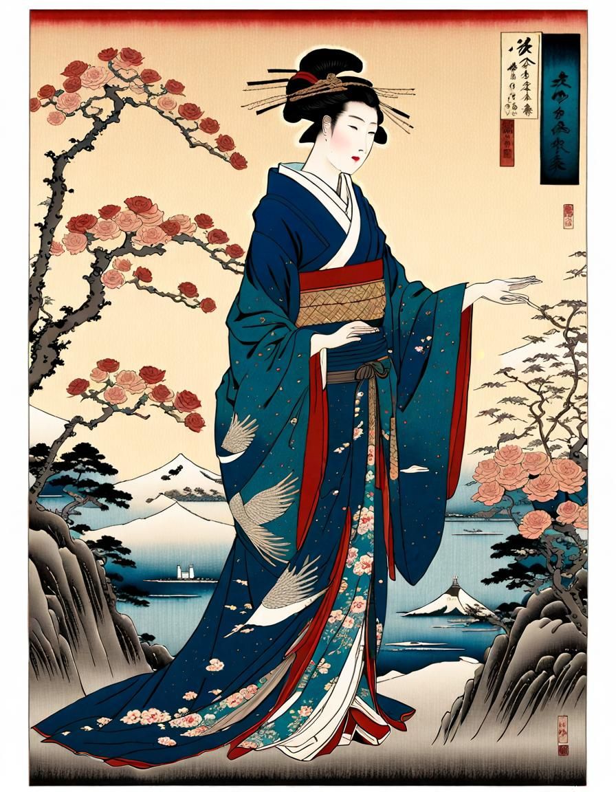 Sans image de départ! J'adore mon style asiatique...  :)