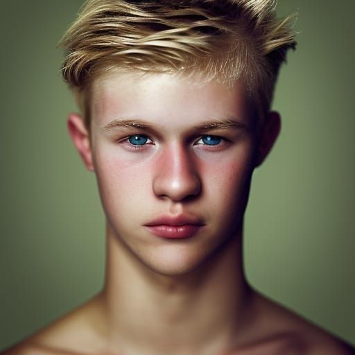 Eurasian Man Portrait in Professional Photography Style