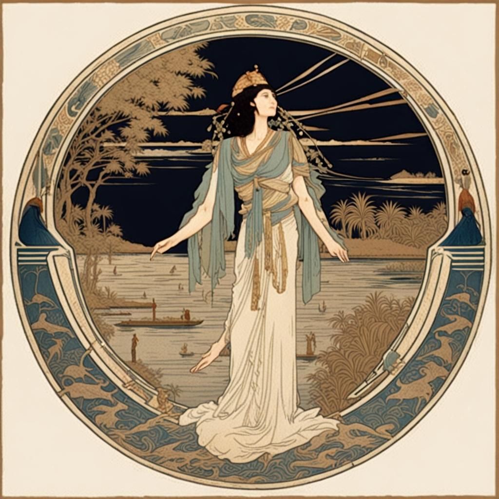 16k resolution, art by Gustave Doré, Alphonse Mucha, Katsush...