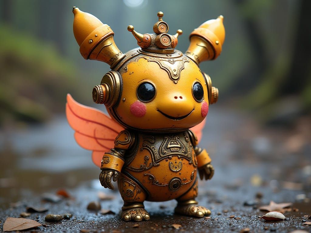 Sanxingdui Kawaii Fairy Borg Munny Duck River
