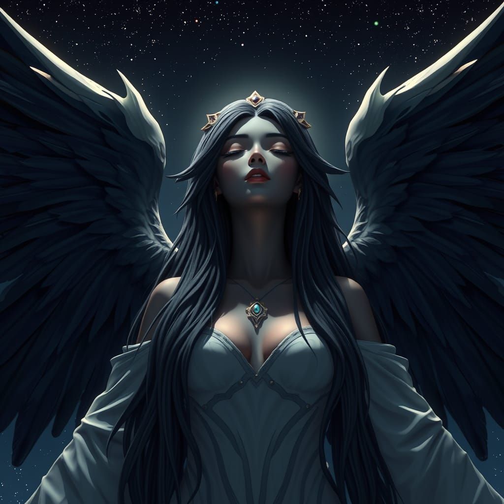 Mystical Goddess of the Celestial Realm