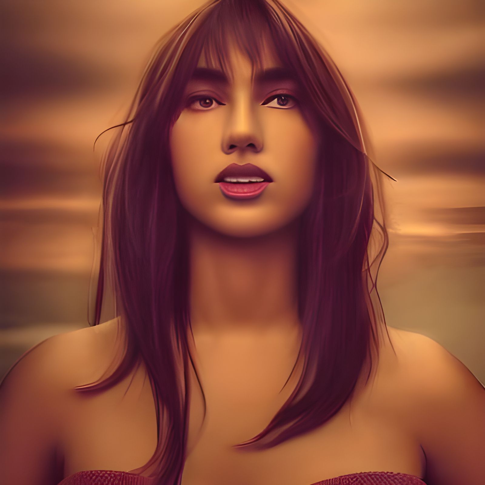 AI Generated Image of a Tongue