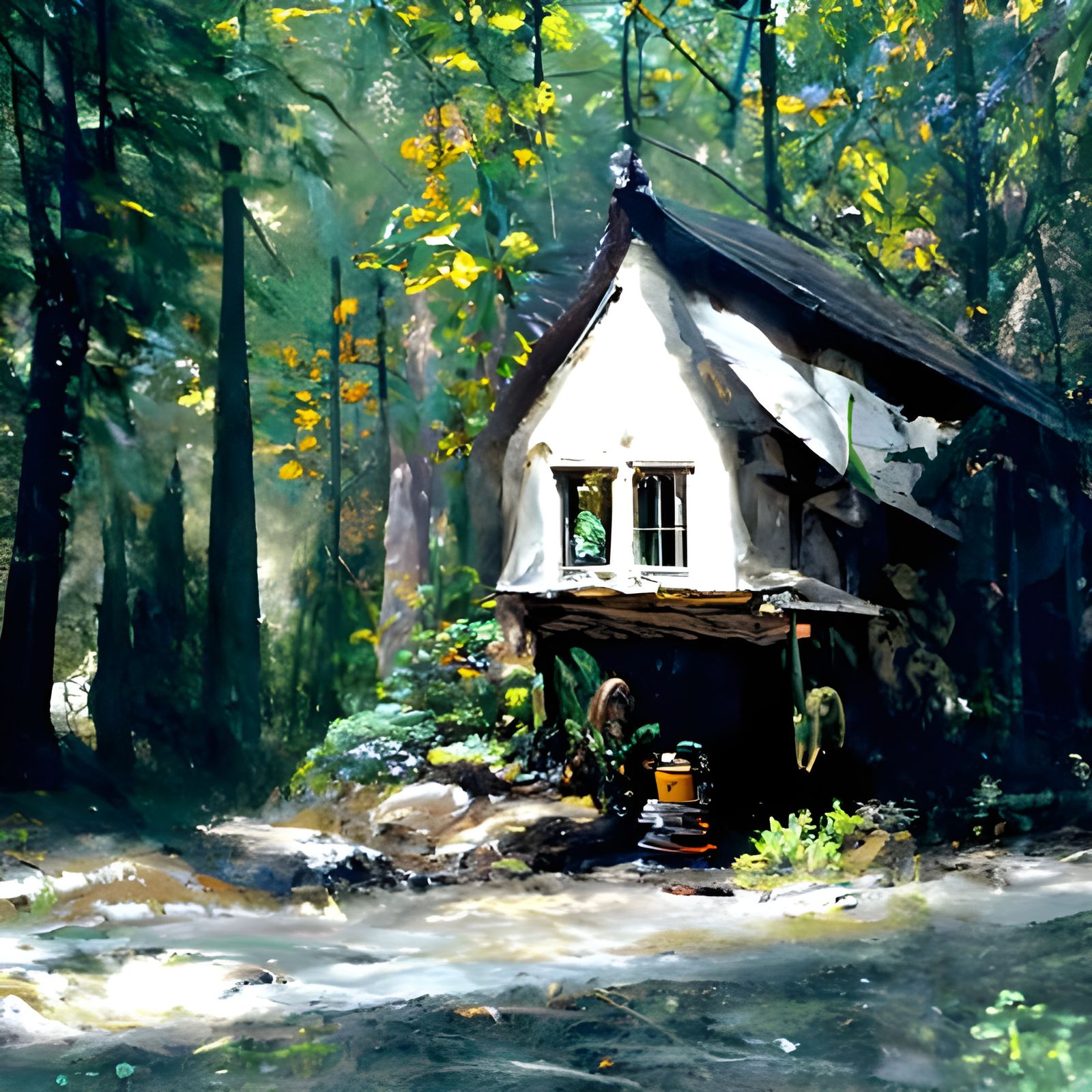 Cottage in the forest