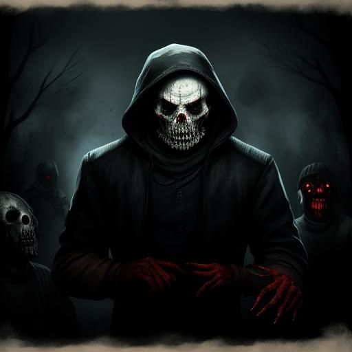 Scary Horror Games Concept Art