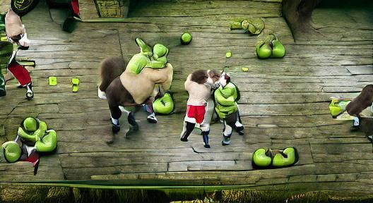 Shrek Steps into the Boxing Ring