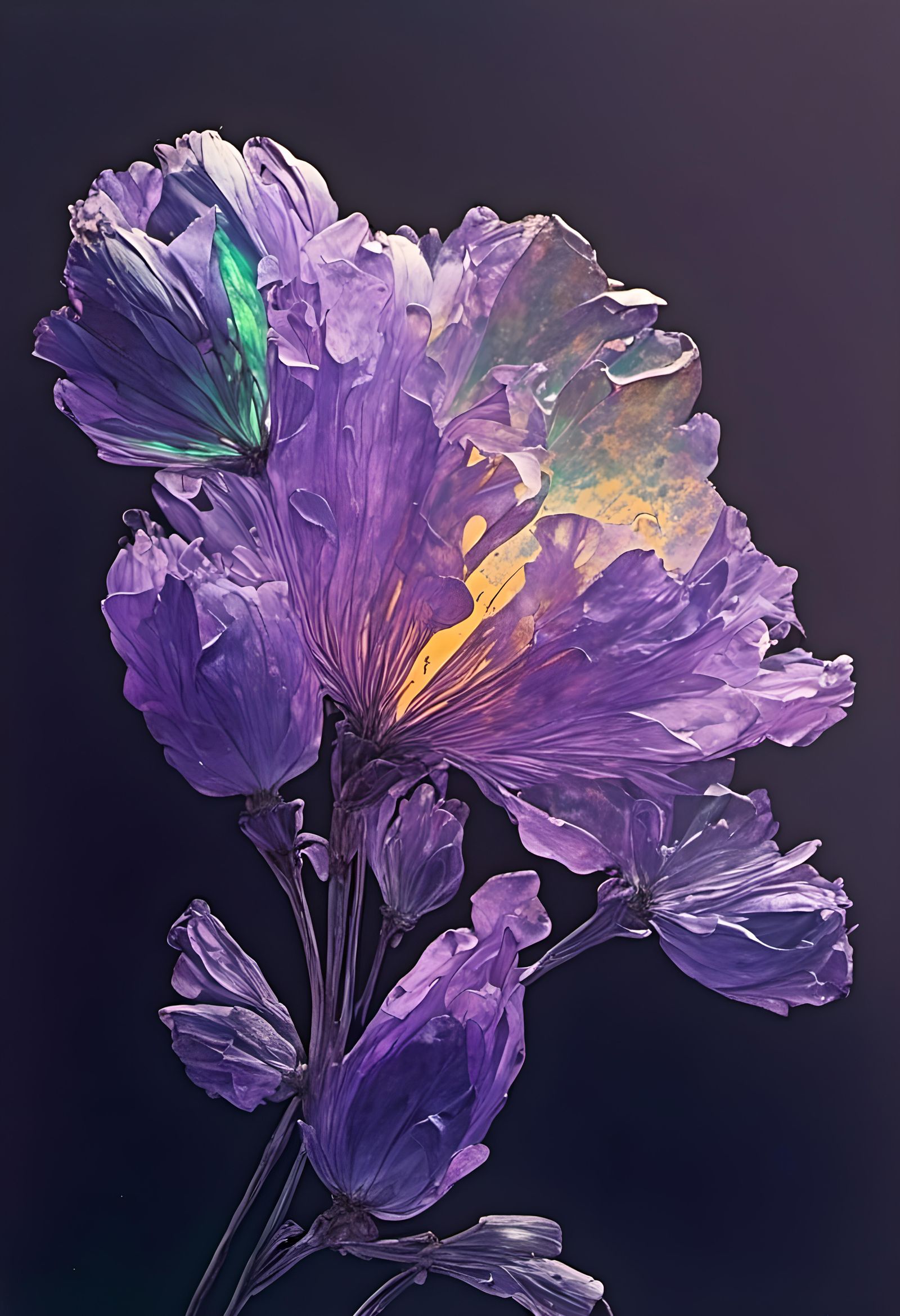 The iridescent Iris