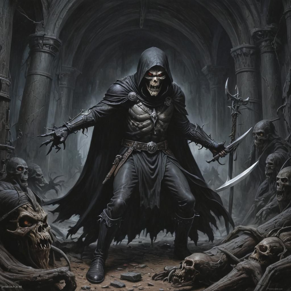 Epic Grimdark Fantasy Art