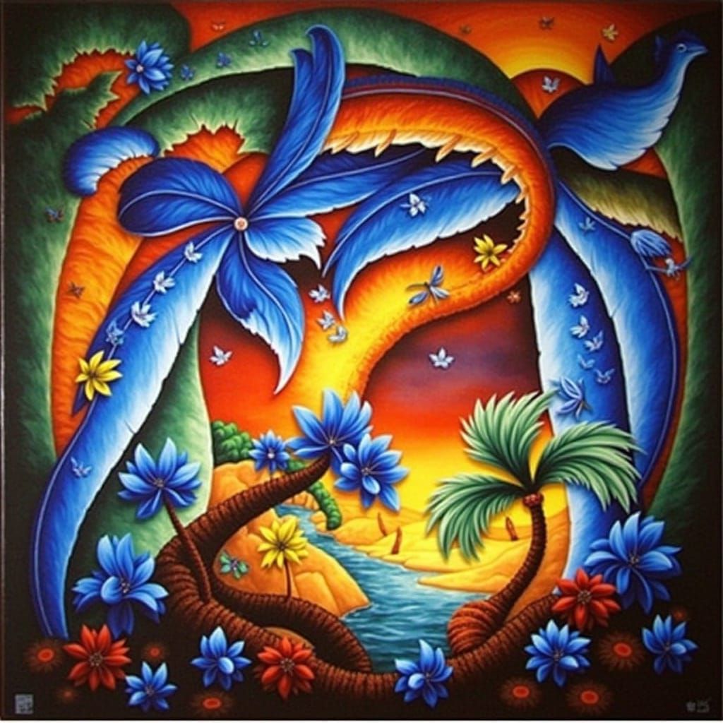 AI Vision of Paradise