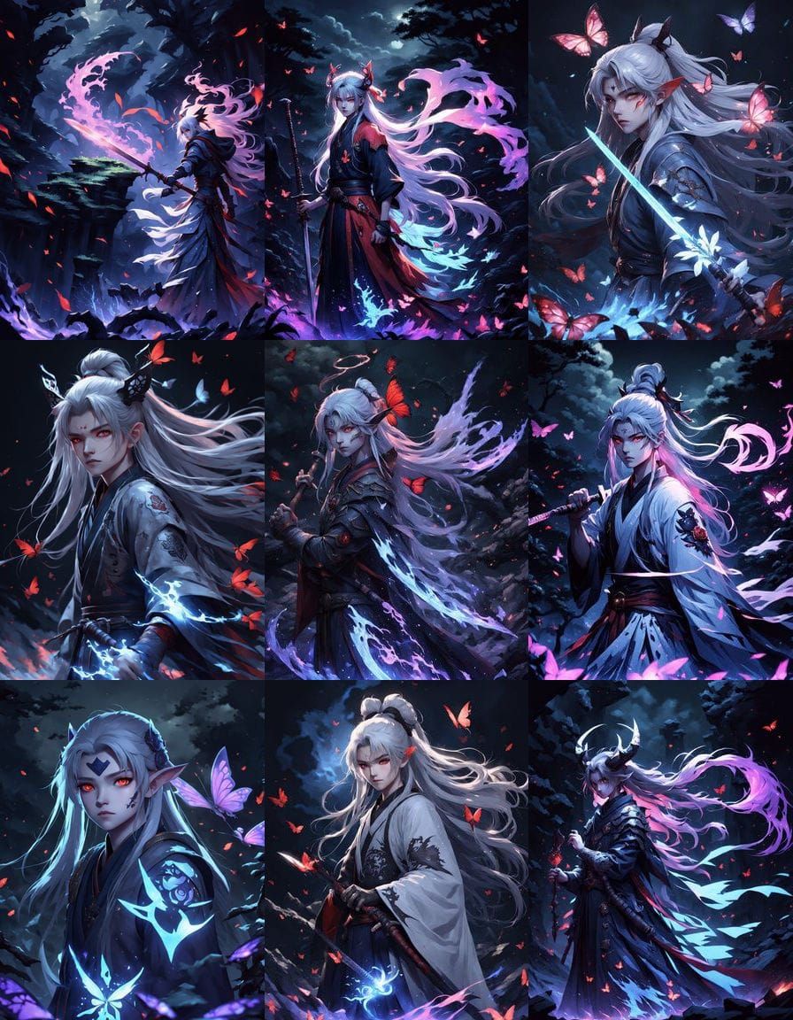 Dark Fantasy Cultivator in Hellish Garden