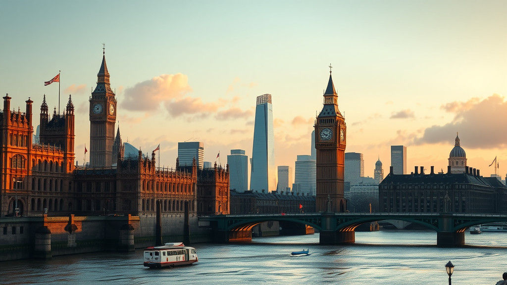 A Winter’s Glow: London Skyline 4