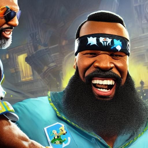 Mr. T Brushes Teeth: 3D Game Art