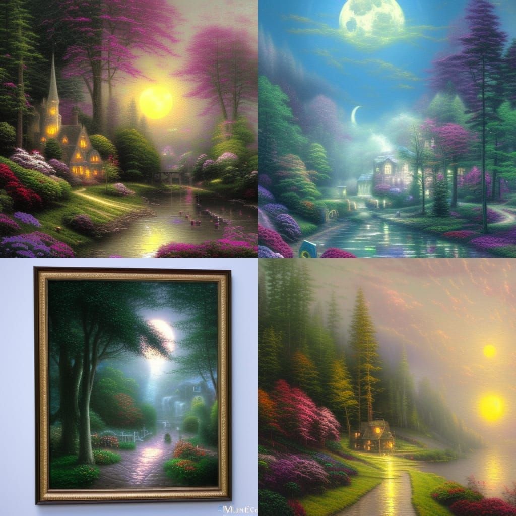 Huginn and Muninn Under a Full Moon