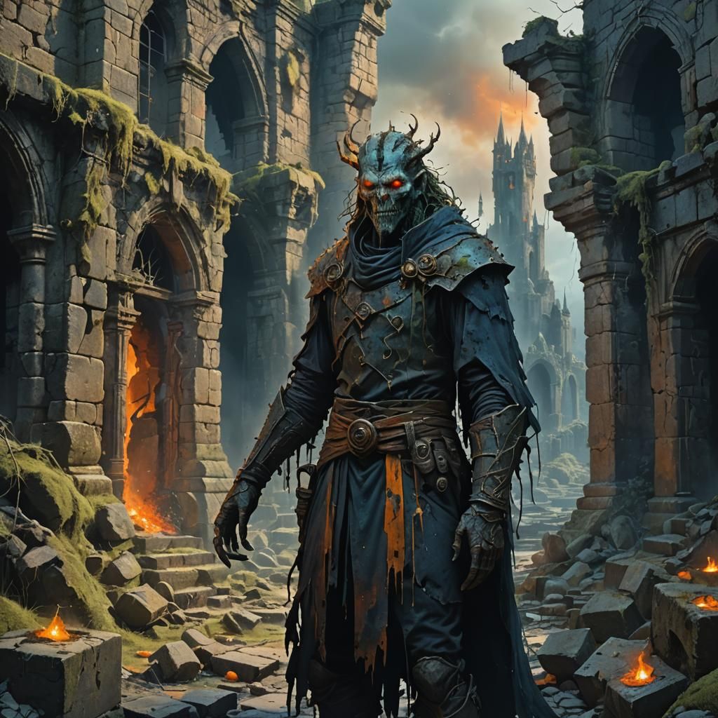 Joe Bidemon in Dark Fantasy Concept Art