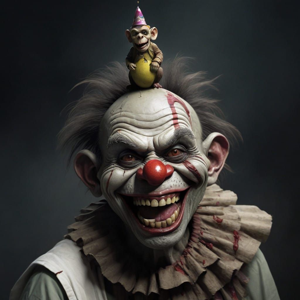 Cyberpunk Clown Zombie Revealed