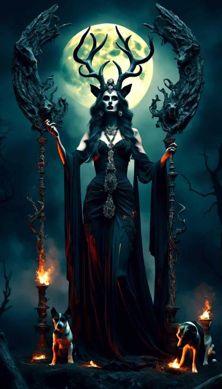 Hecate: Goddess of Moon, Night, Magic and Crossroads