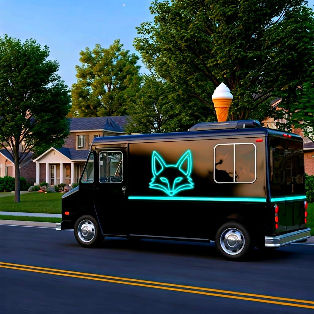 Arctic Fox Ice Cream Alt Design