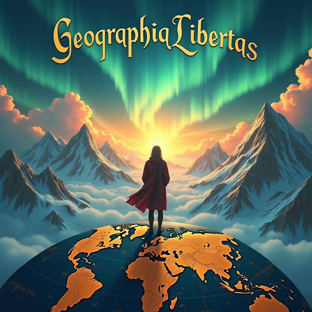 Geography Teacher Instagram Logo Concept Art