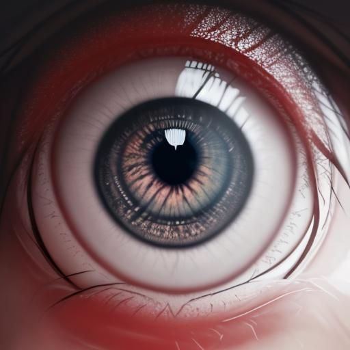 Stylized Eye Generated by AI