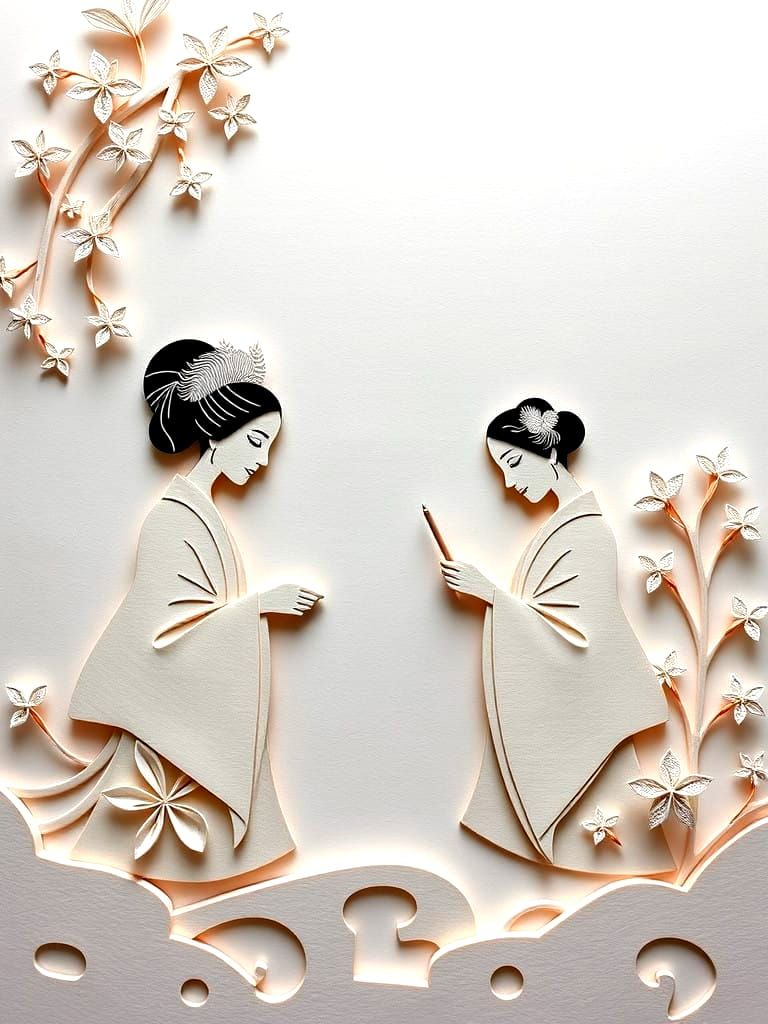 Kirigami, Monalisa, Nietzsche