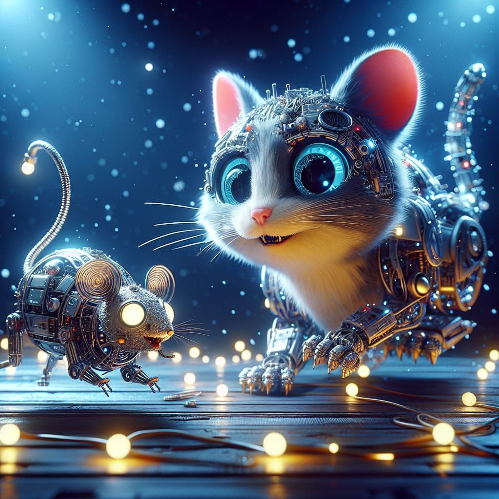 RoboCat & RoboMouse