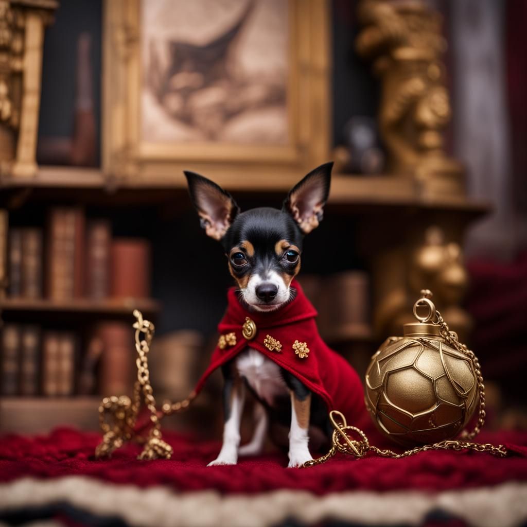 Gothic Harry Potter Playroom for Puppy