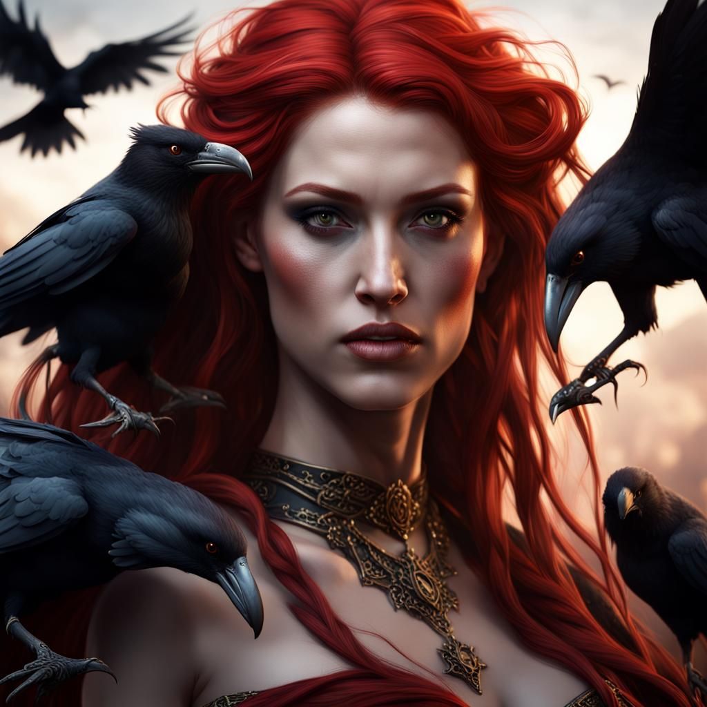 The Morrigan: Goddess of Fate and War