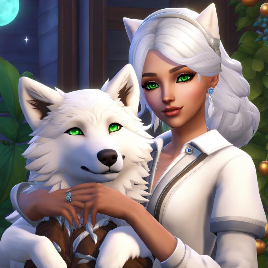 The Sims 4: Wolfie and Friend