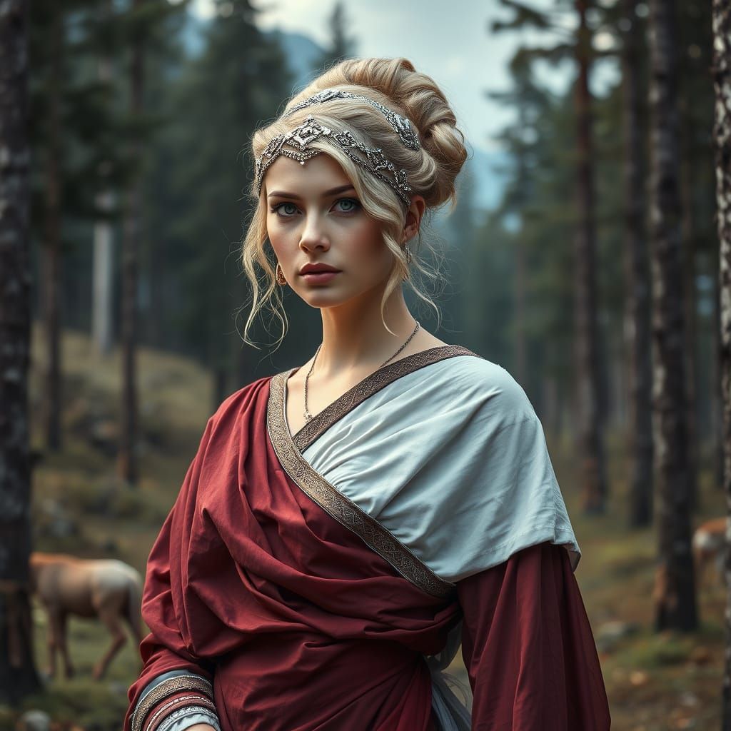 Georgian Goddess of the Mountains